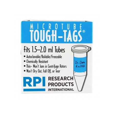 Diversified Biotech Tough-Tags, 1.5-2.0ml, Blue, 1000/pk, 1000PK 247114